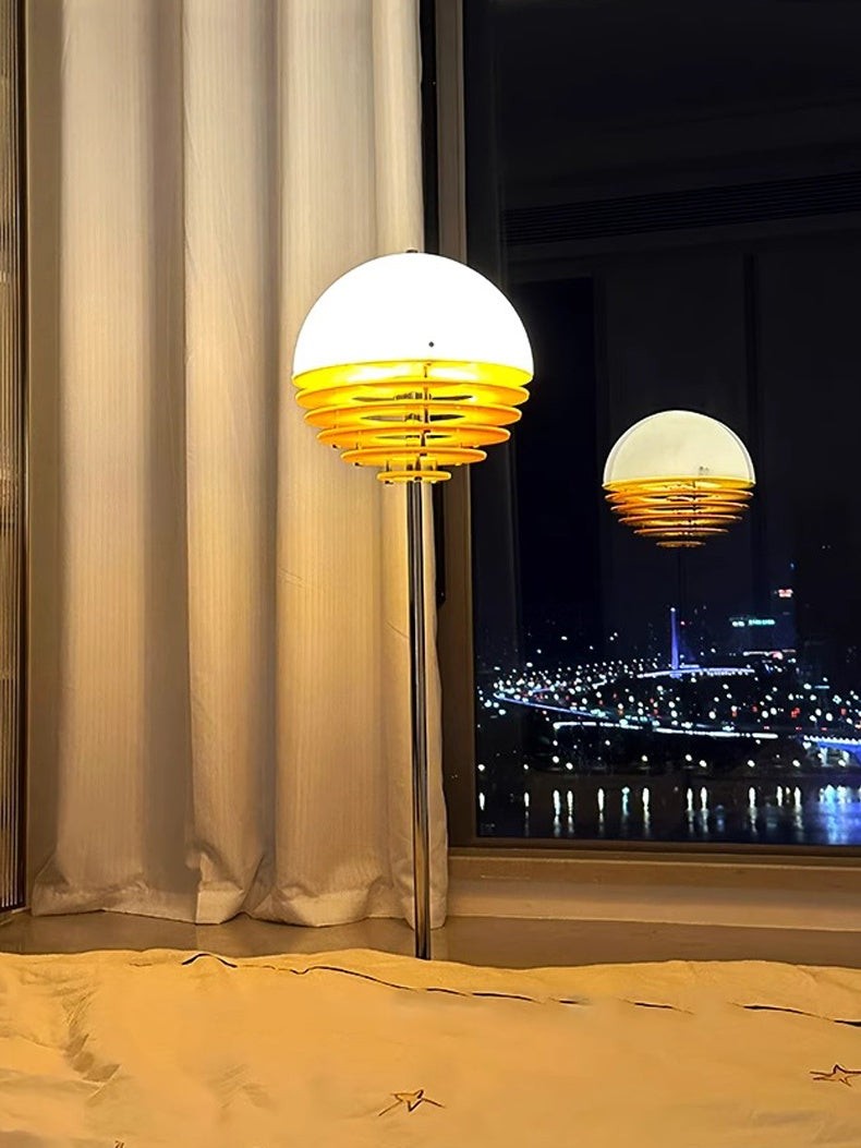 Afterglow Sunset Tiered Floor Lamp - Modern Lamp for Living Rooms G77