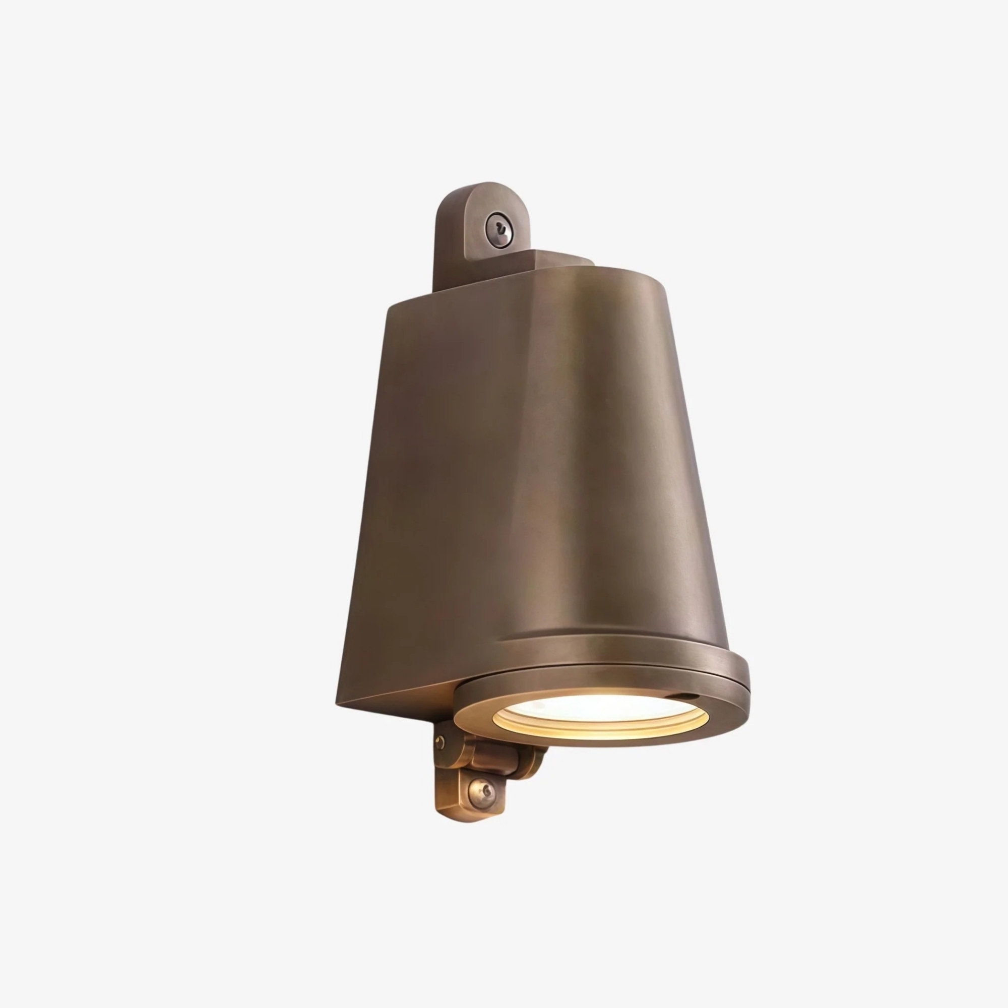 Orran Bell Shade Outdoor Wall Sconce - Industrial Porch Downlight T1201