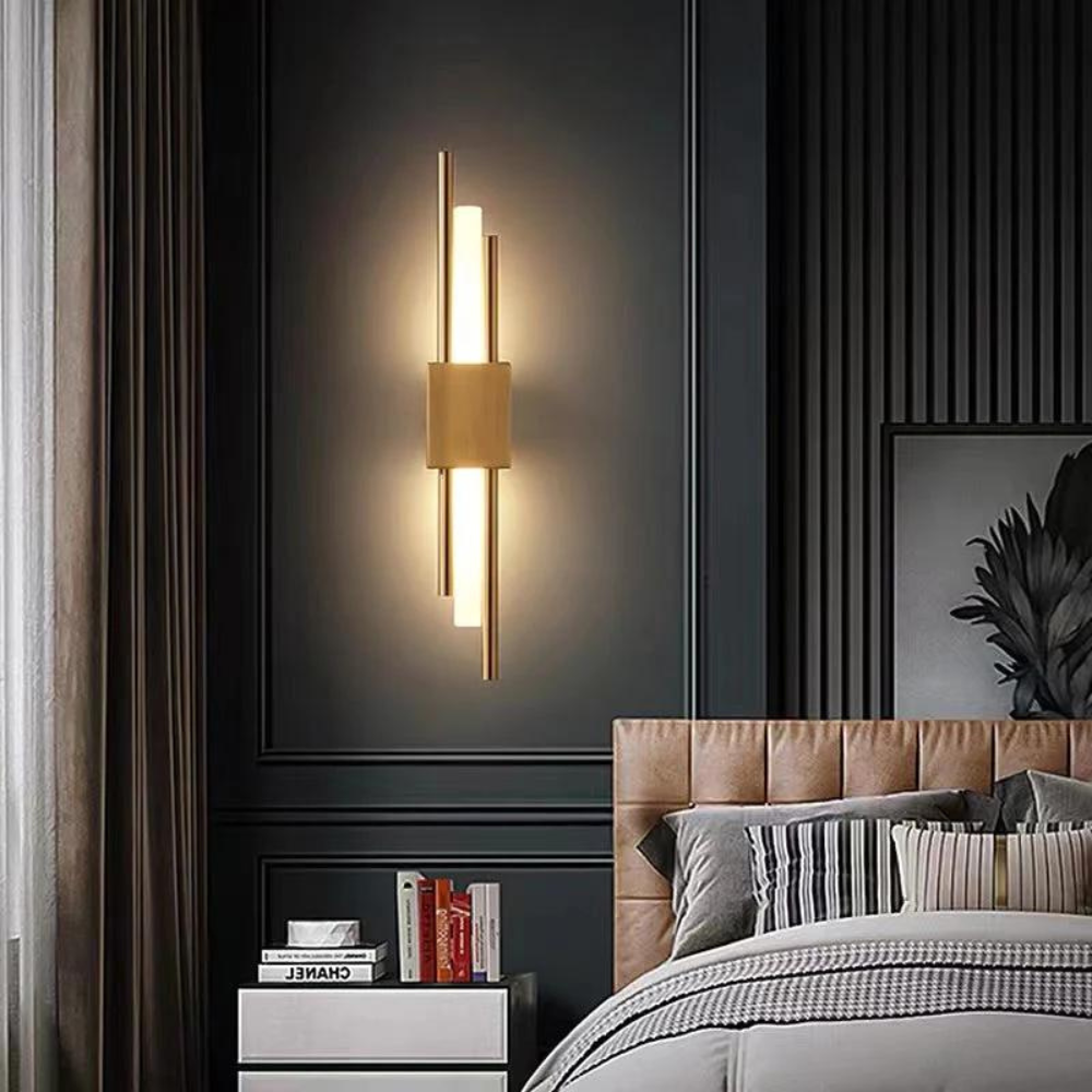 Refined Radiance Marble Accents Wall Light T2011