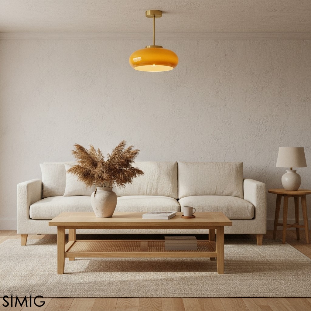Minimalist Bauhaus Pendant/Ceiling Light S85