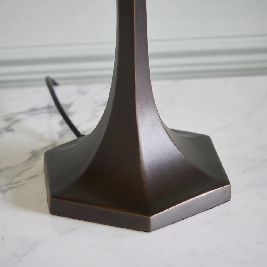 TF Nevada Geometric Stained Glass Table Light - Table Lamp for Living Rooms and Bedrooms T936