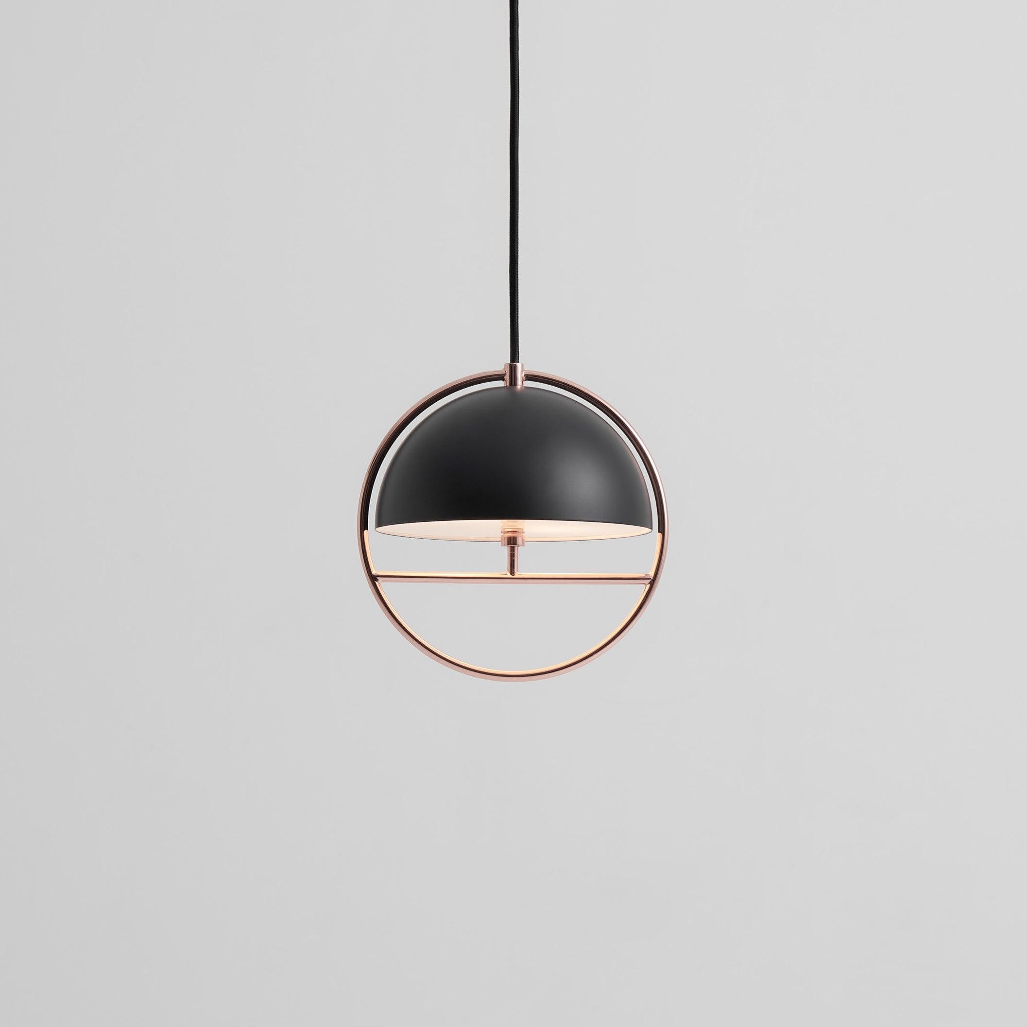 Nordic Hemispherical Ring Metal Pendant Lamp M448