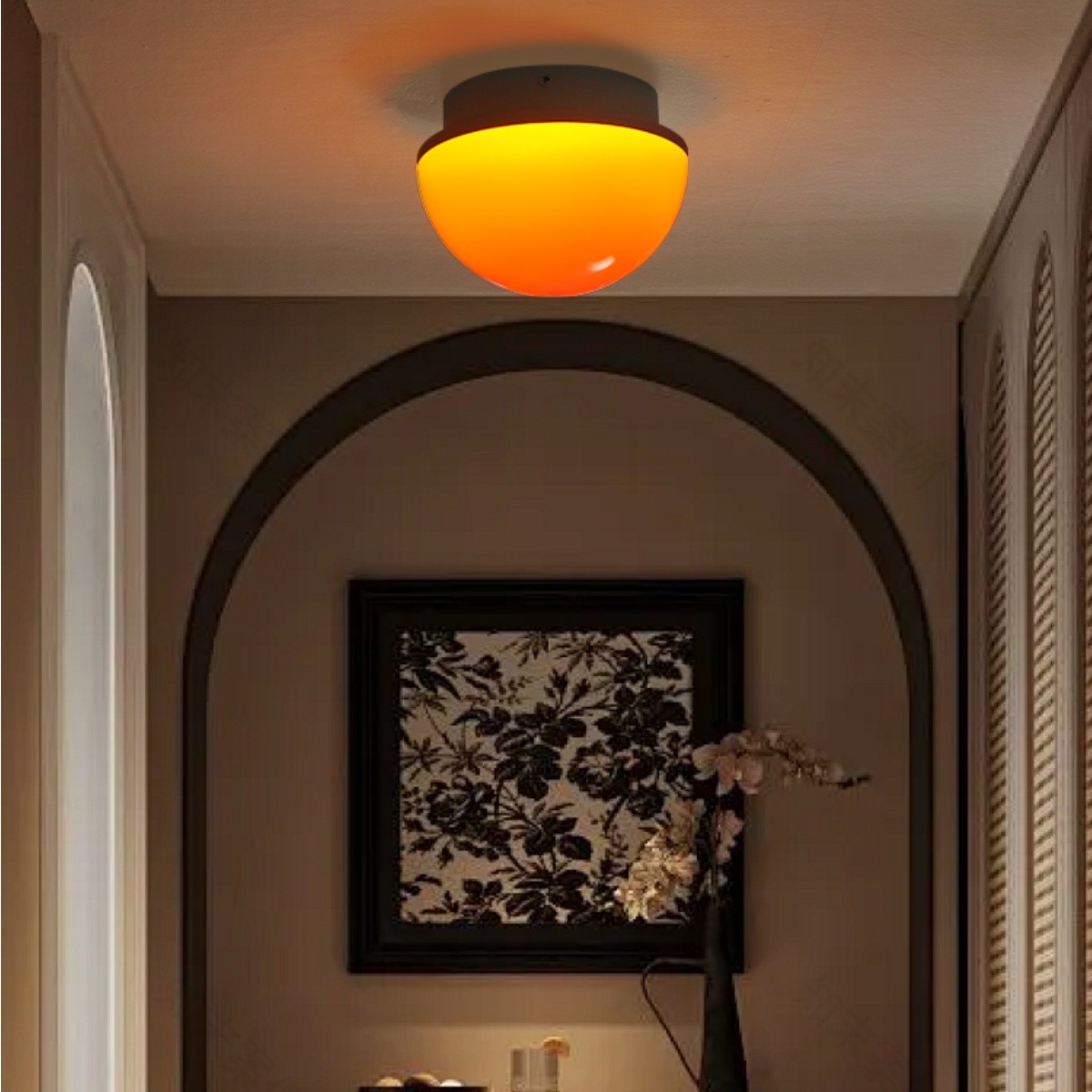 Modern Sunset Ceiling Lamp – Warm Glow Acrylic Flush Mount Light S261