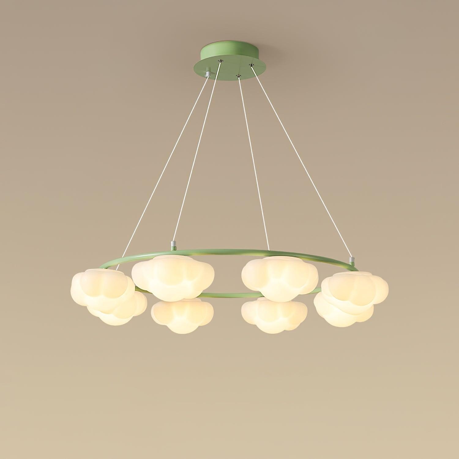 Cream Style Creative Personality Clouds Chandelier M221