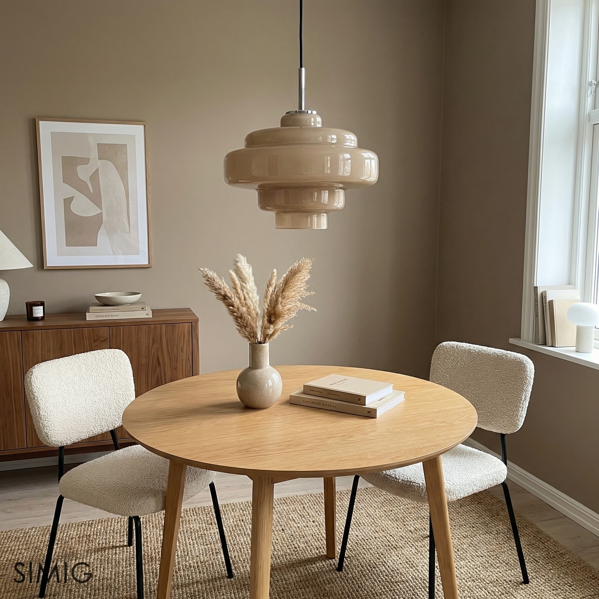 Koloro Multi-Layer Pendant Light - Vintage Metal and Glass for Living Room T277