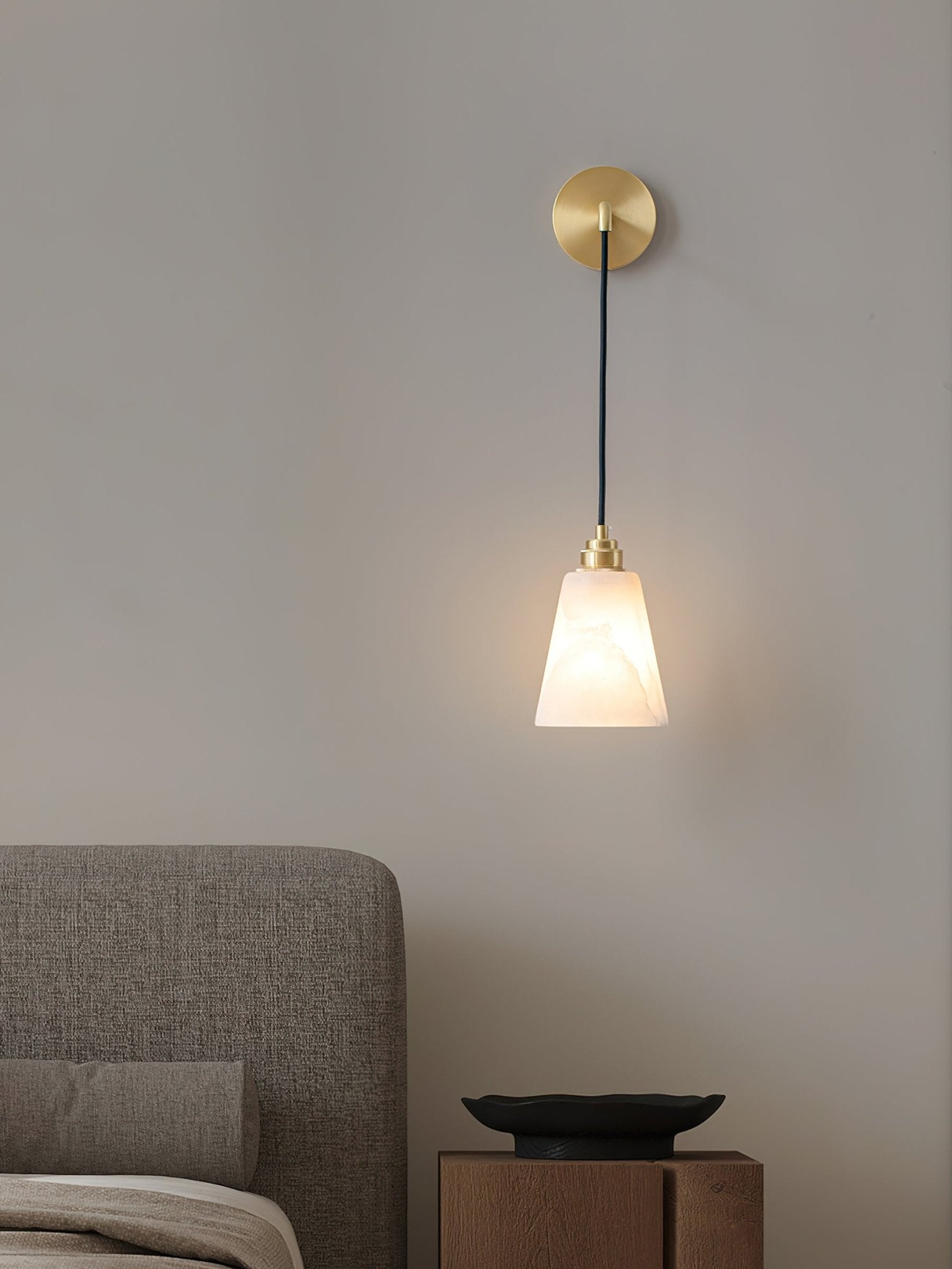 Droplet Alabaster Wall Lamp T1627