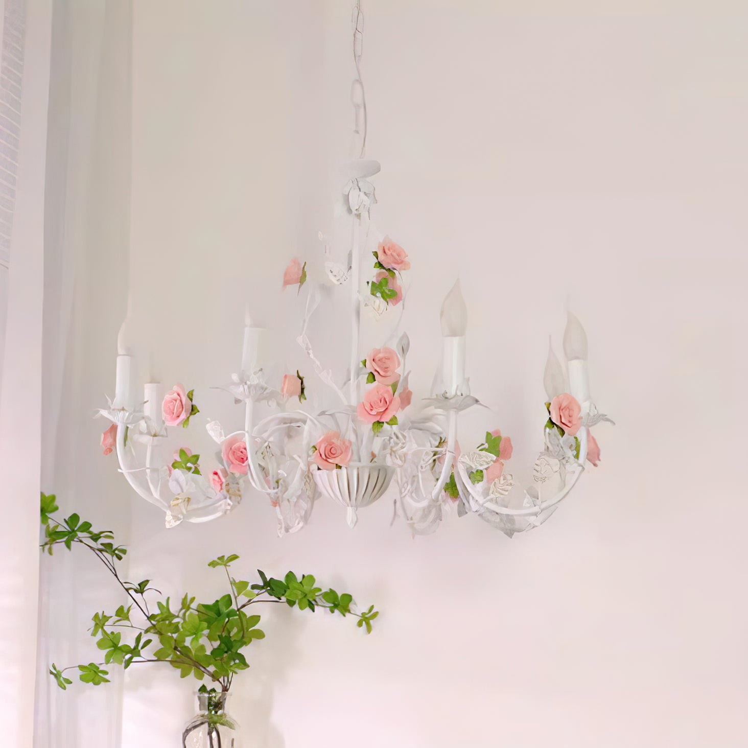 Rose Flowers Chandelier P060
