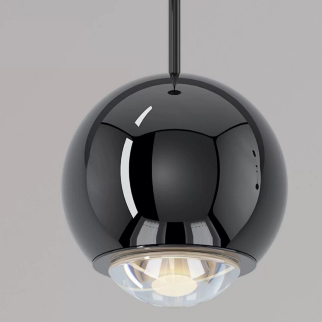 Veridia Minimalist Manually Adjustable Pendant Light - Globe Design Hanging Light for Dining Room T2219