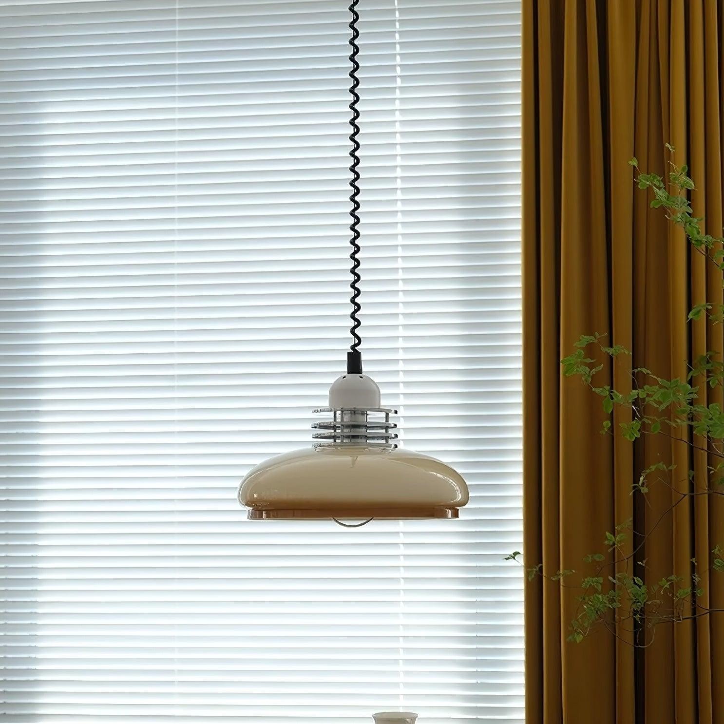 Nordic Cream Retractable Pendant Lamp M203