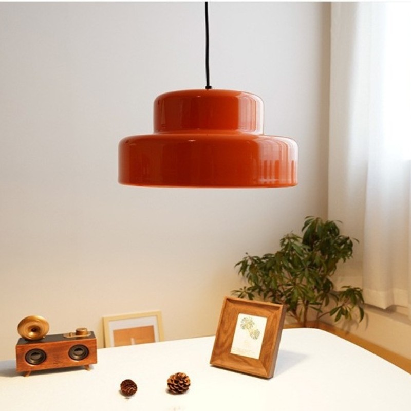 Round Pendant Light - Modern Metal for Kitchen S154