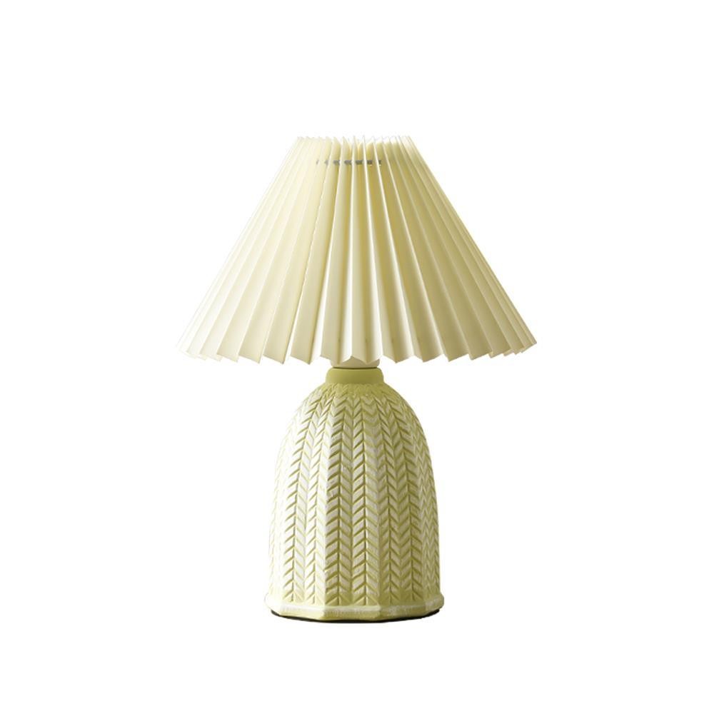 Vintage Pleated Table Lamp M206