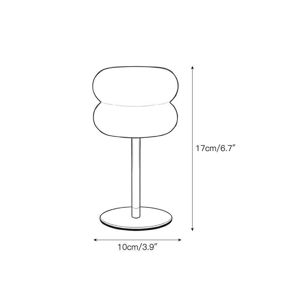 Jade Donut Table Lamp T1950
