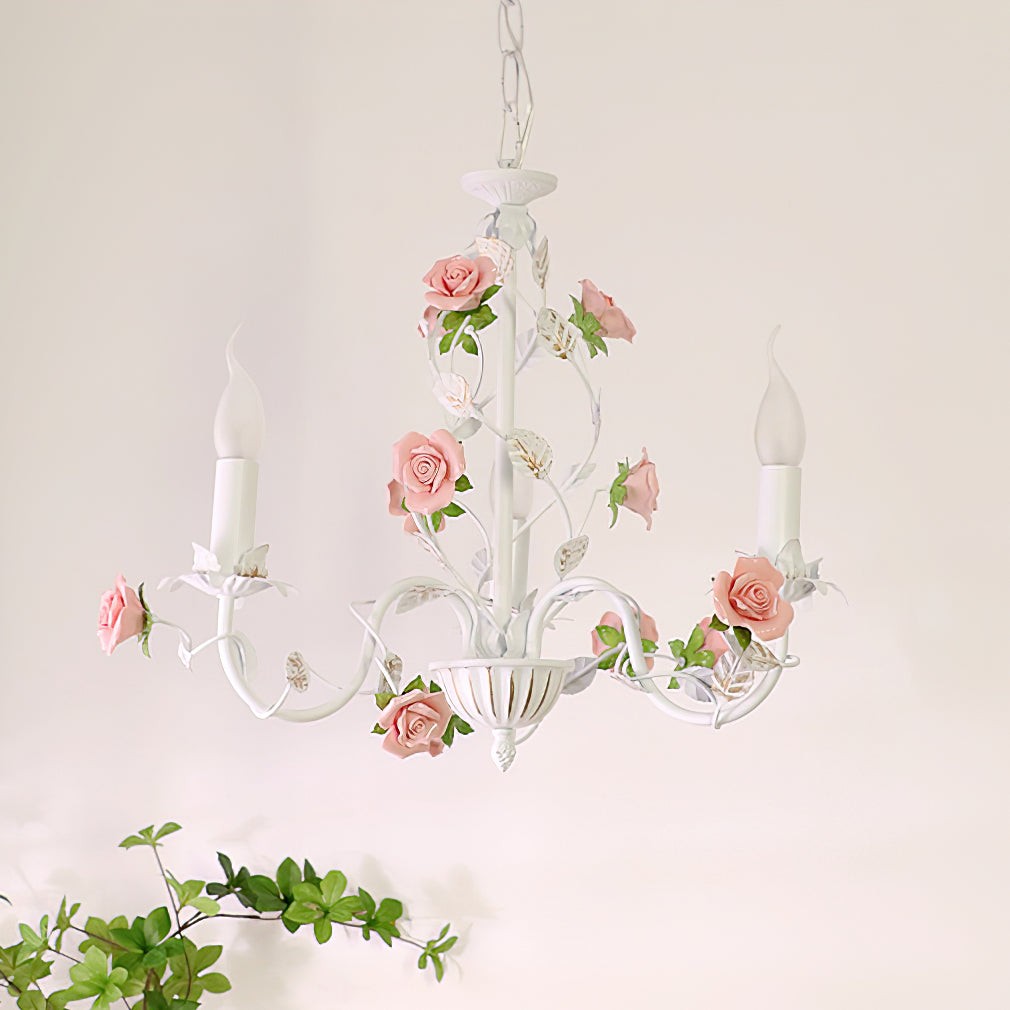 Rose Flowers Chandelier P060
