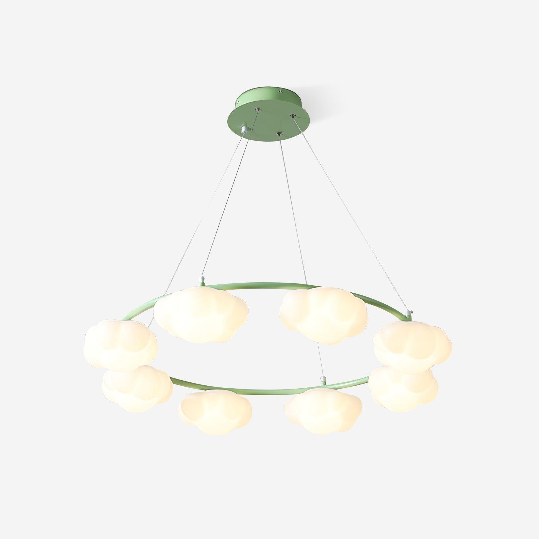 Cream Style Creative Personality Clouds Chandelier M221