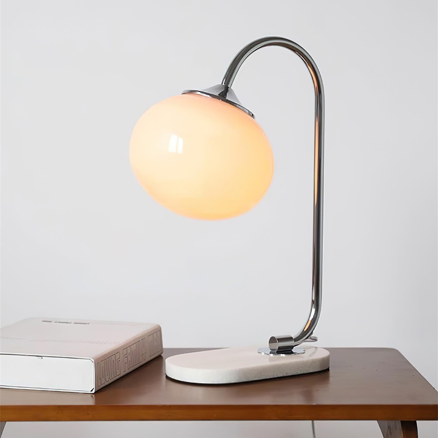 Nordic Mushroom Glass Bedside Table Lamp M236
