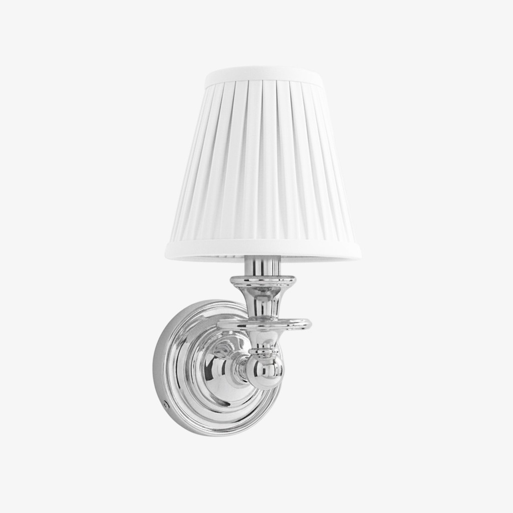 Kalvora Fabric Shade Wall Sconce - Stylish Modern Light for Bedroom T090