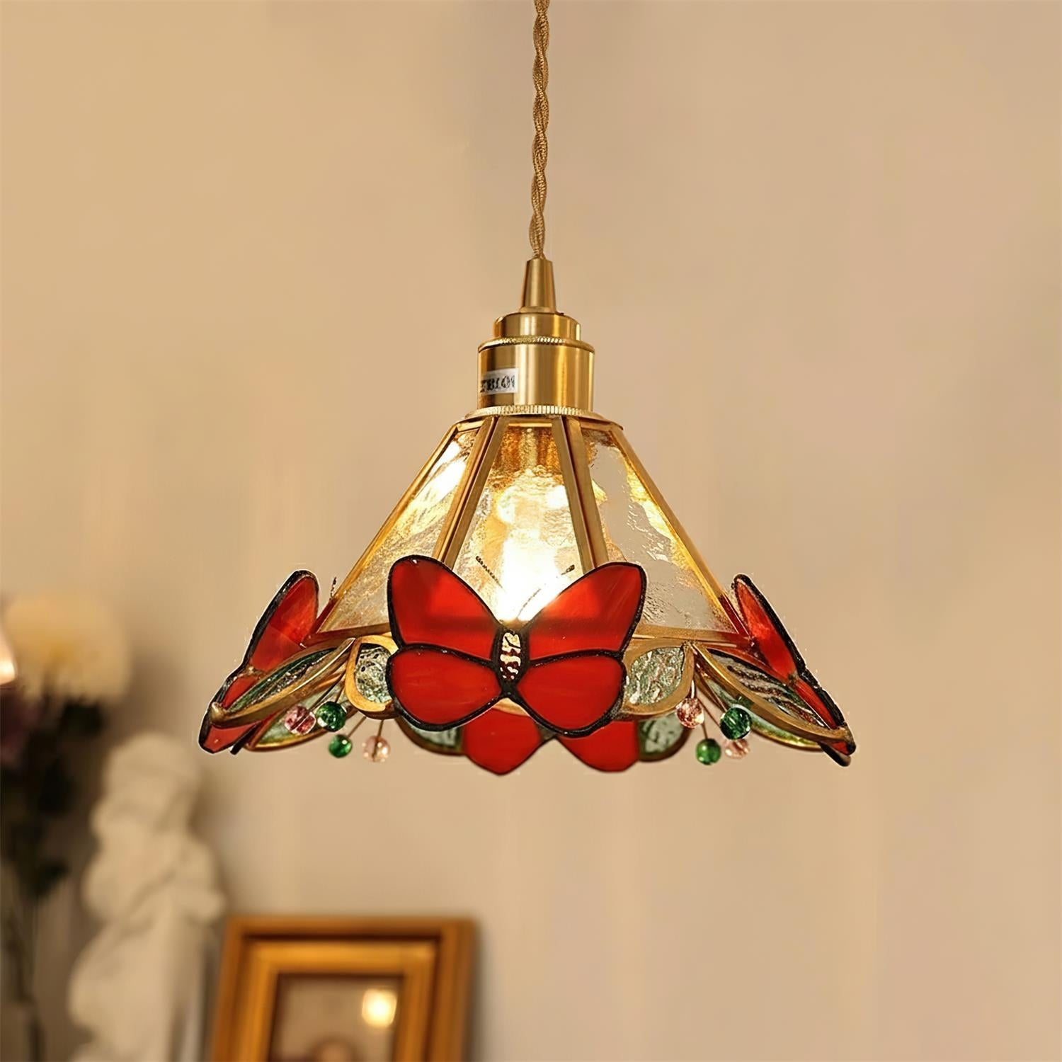 Butterfly Jewel Pendant Lamp T1468