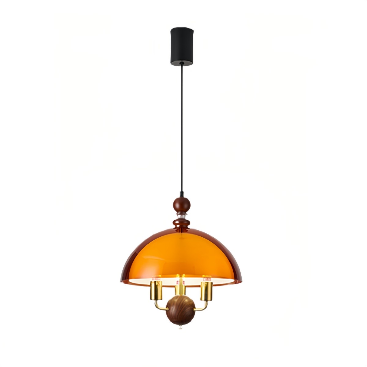 French Medieval Style Sunset Afterglow Acrylic Pendant Light S254
