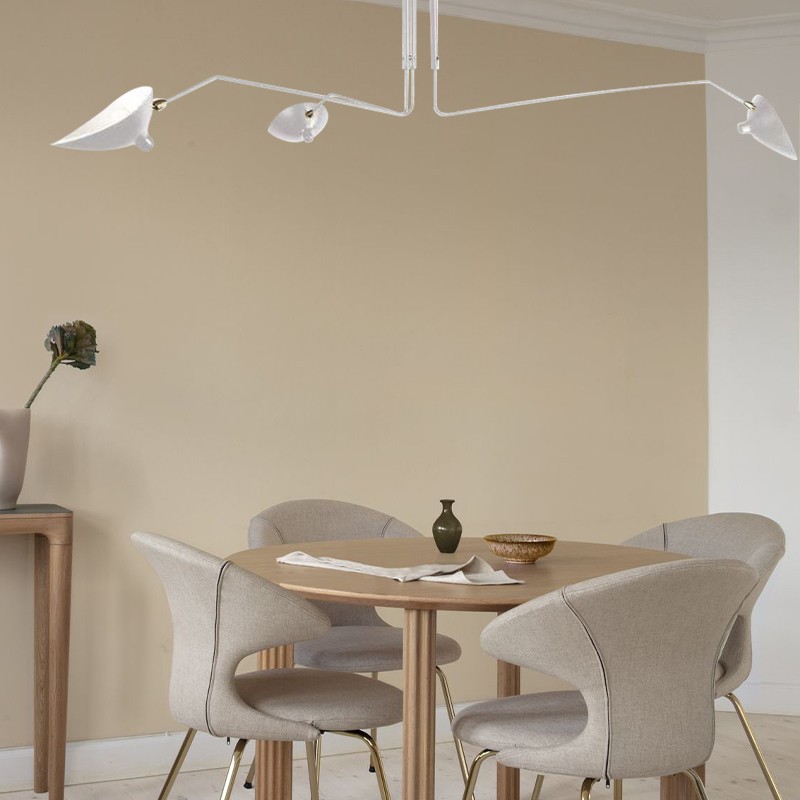 Arclume Arc Ceiling Lamp - Mid Century Multi Arm Light for Living Room