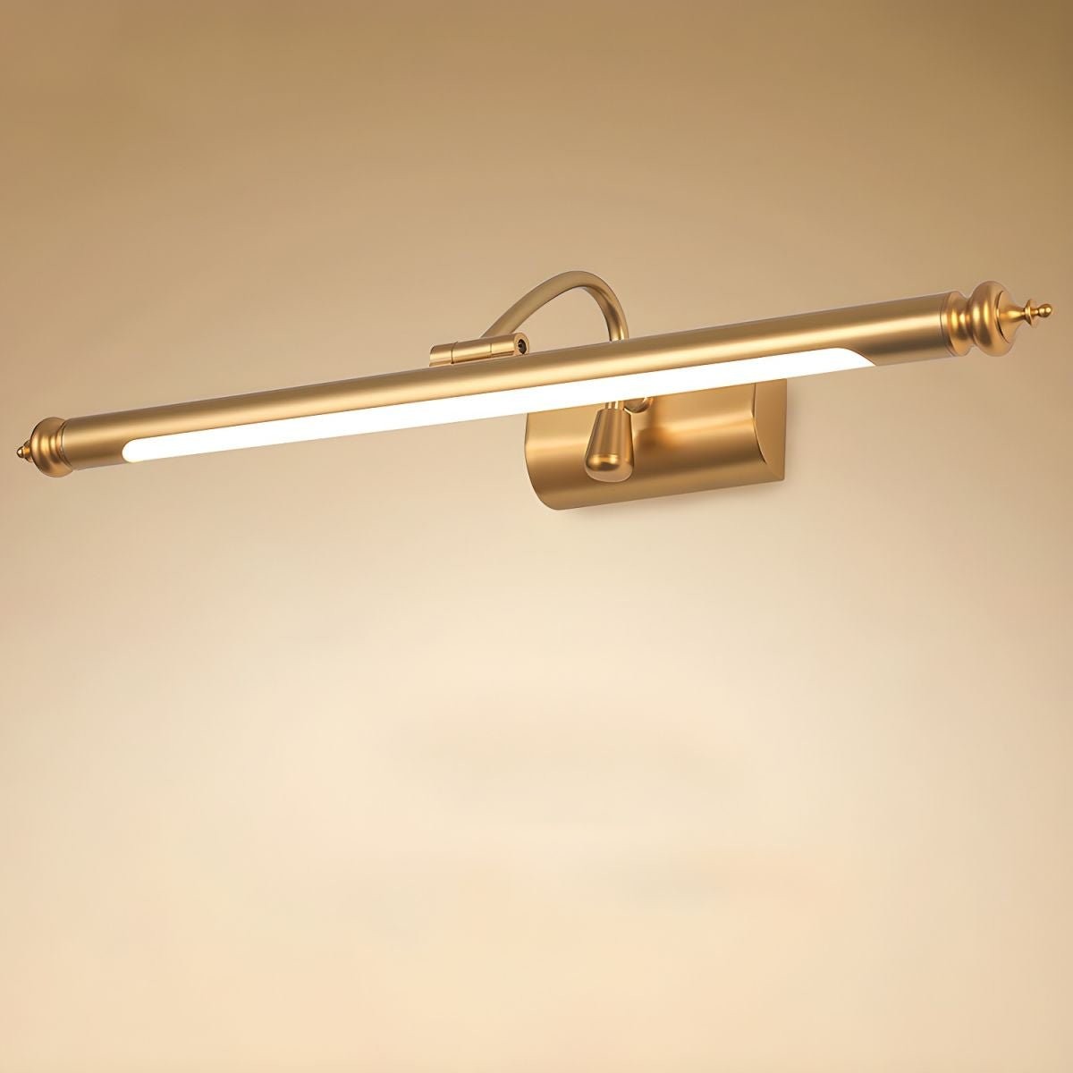 Mirror Front LED Brass Wall Lamp M556