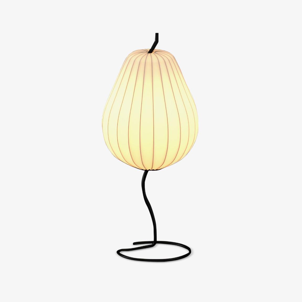 Pear-shaped Shite Floor Lamp Suitable For Living Room M519