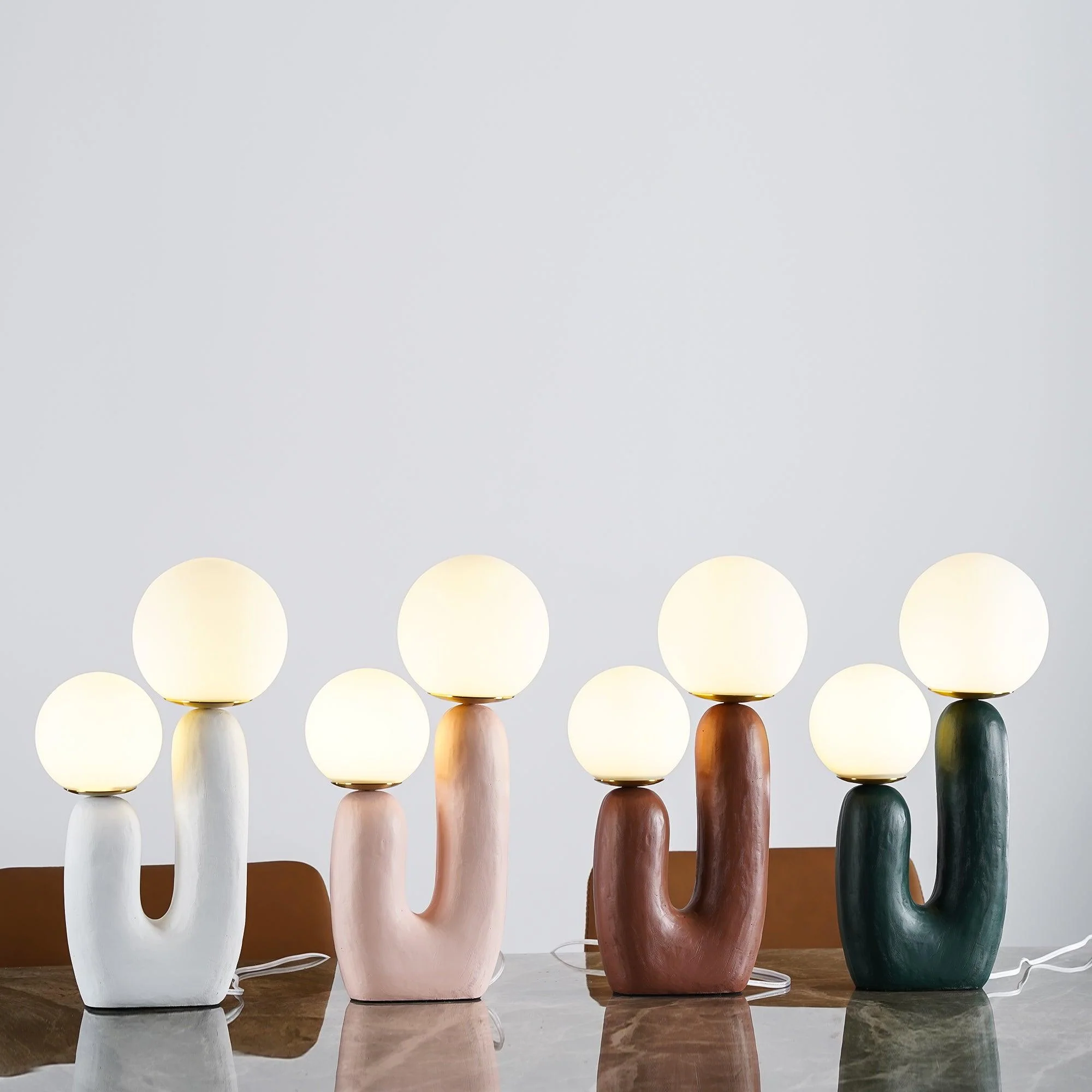 Oo Rought Table Lamp Creative Decor S15