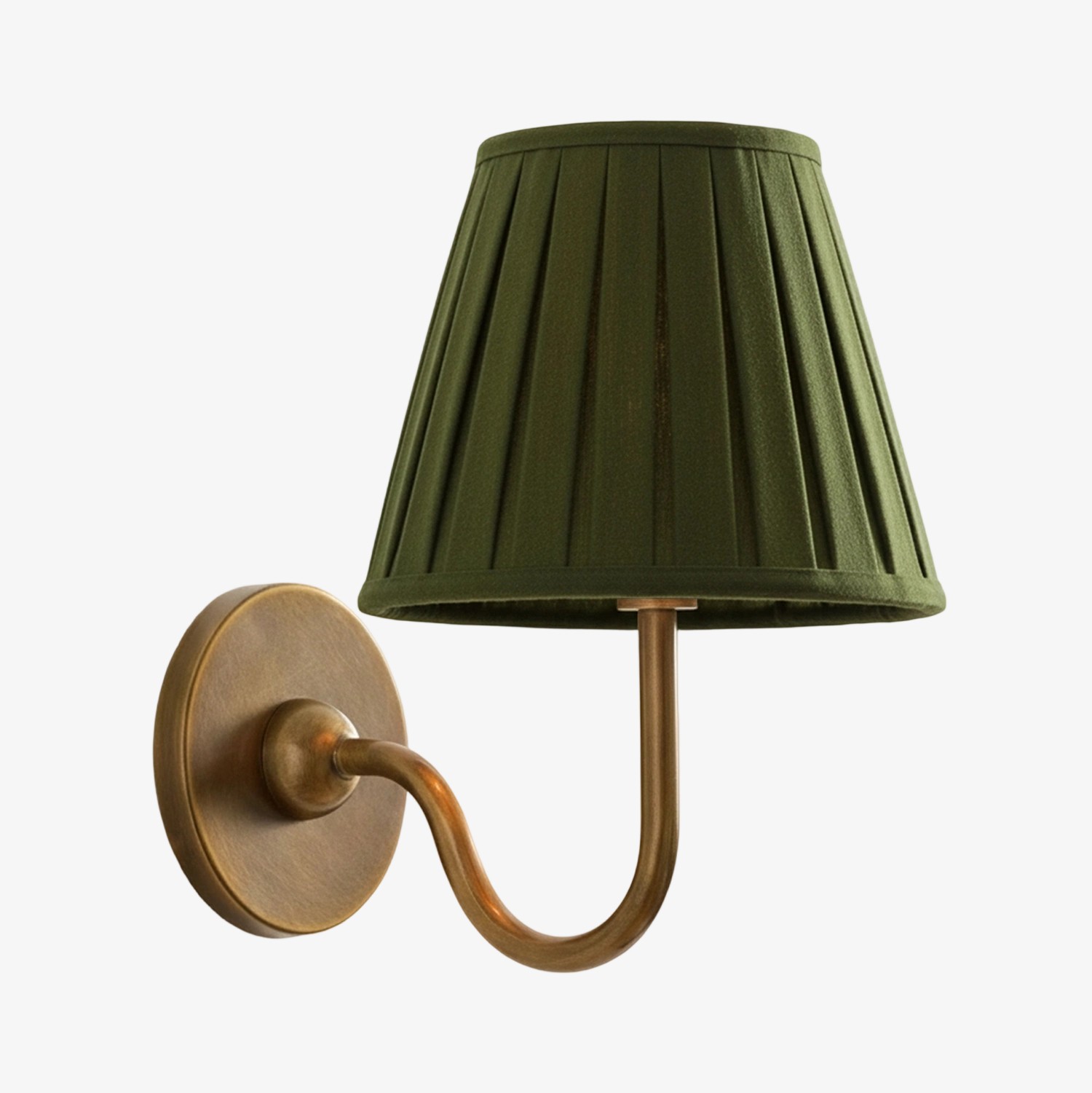 Luvora Modern Pleated Shade Wall Lamp for Bedroom & Living Room T036