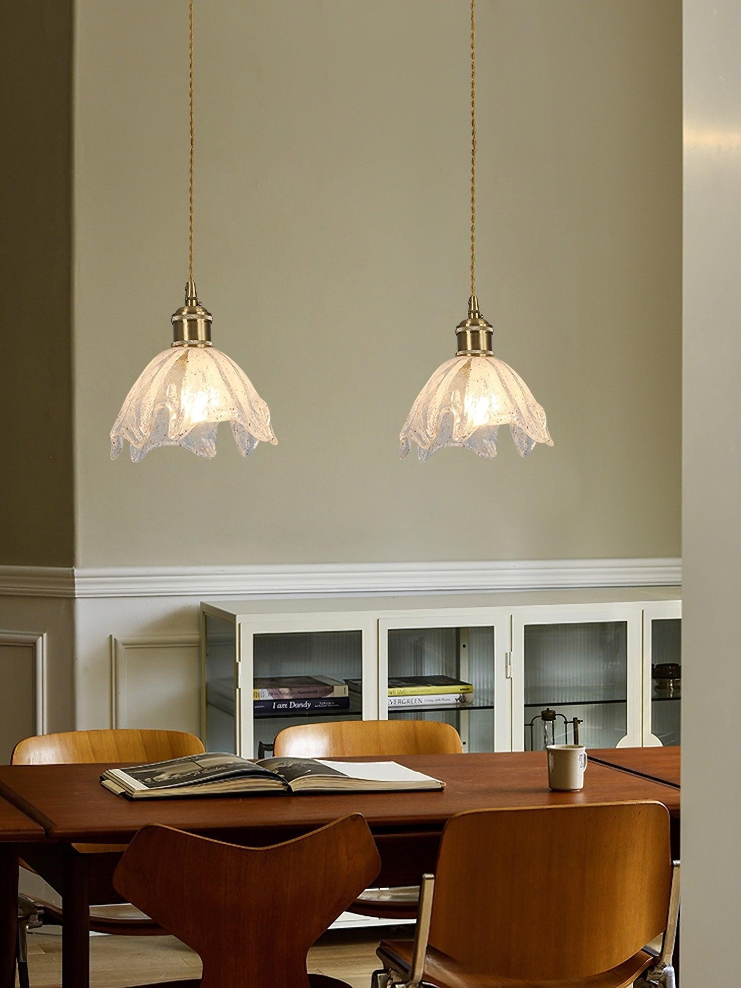 Lotus Crystal Small Pendant Light M539