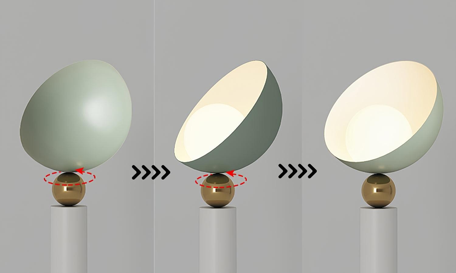Cream Style Metal Table Lamp M265