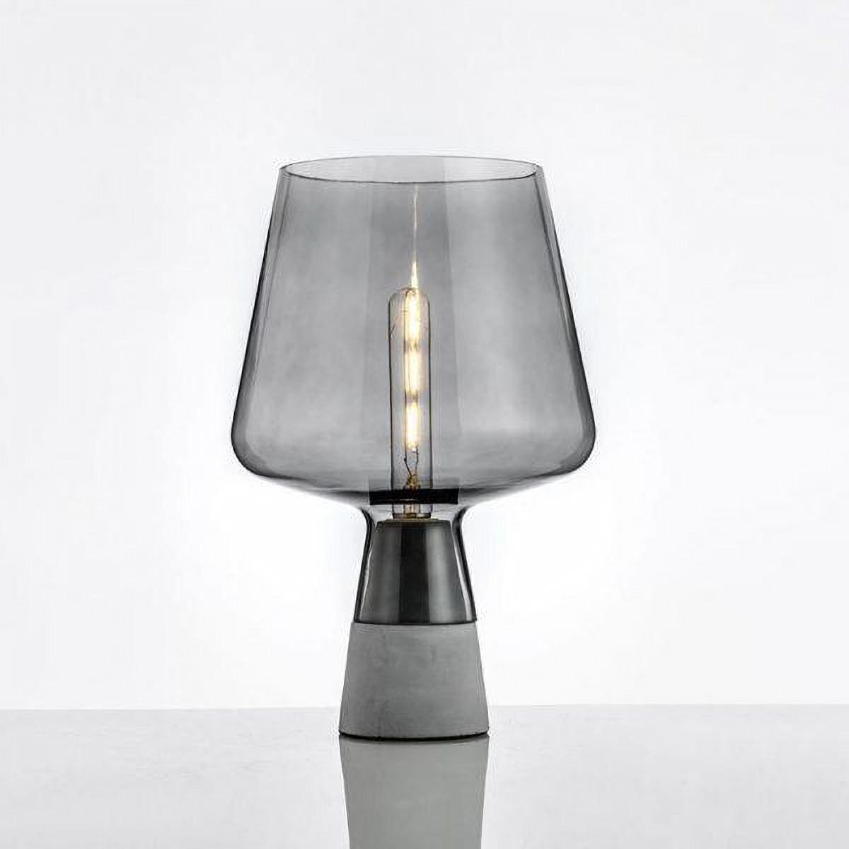 Glass Table Lamp - Glass Dome Nordic Design for Bedroom