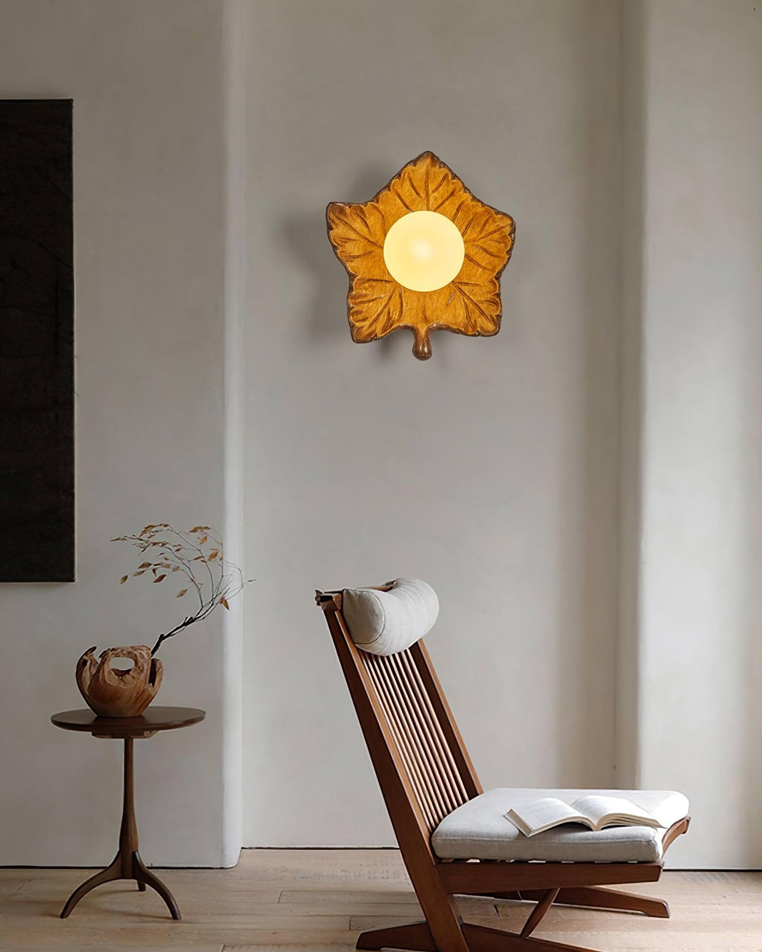 Maple Leaf Wall Light M262