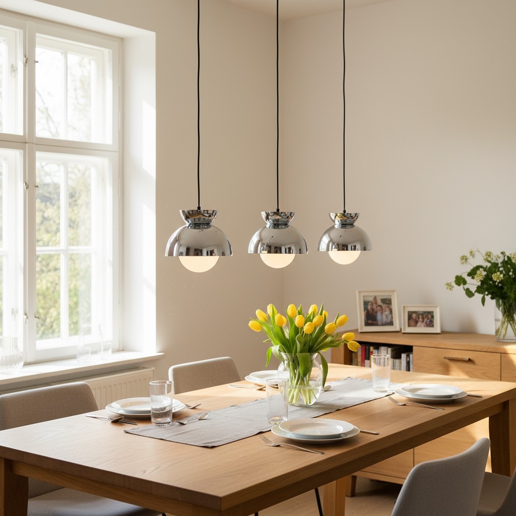 Aurelia Modern Dome Pendant Light - Sculptural Nordic Design T763