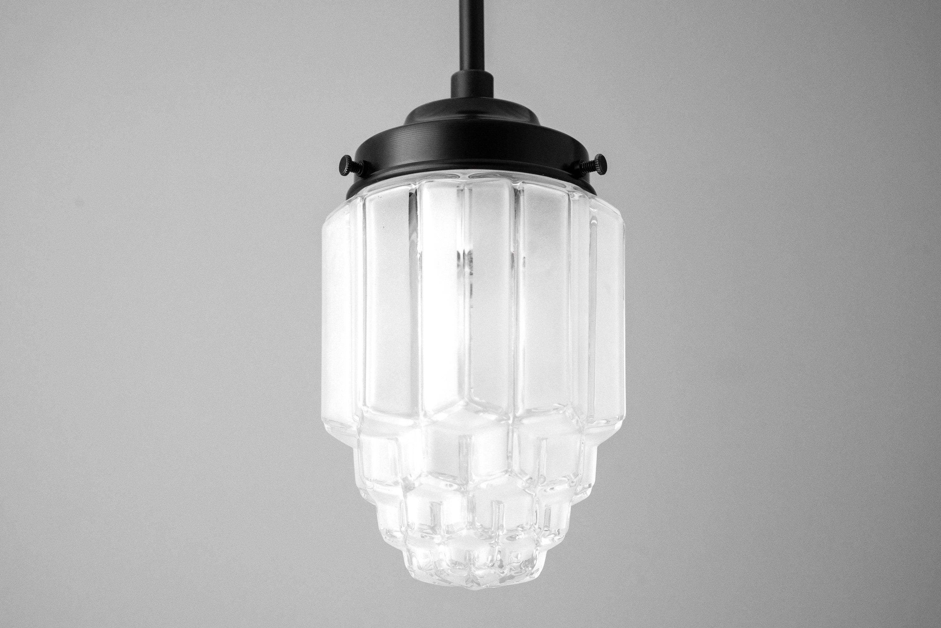 Tierlux Glass Pendant Light - Art Deco Globe Design T347