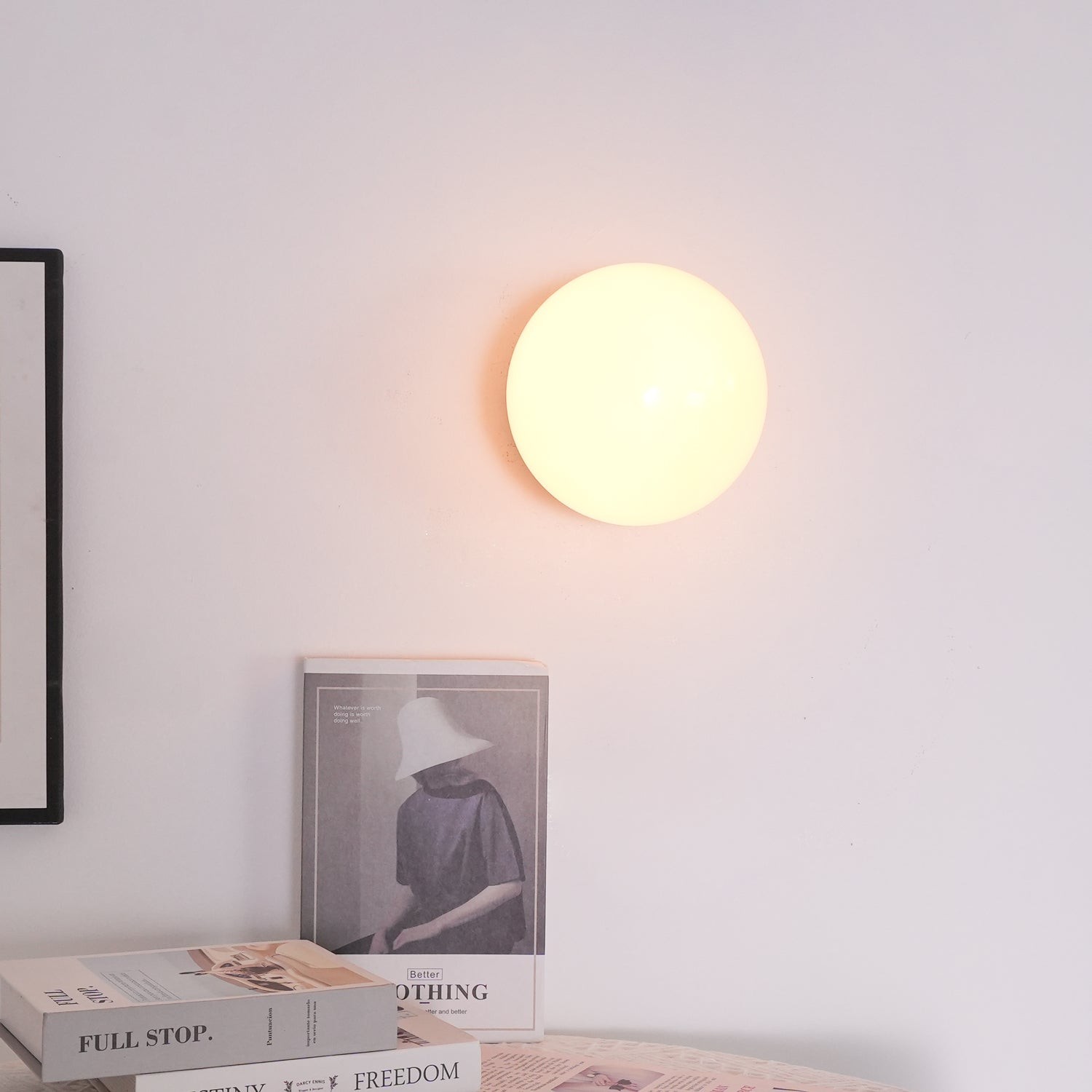 Bauhaus Spherical Glass Wall Lamp S176