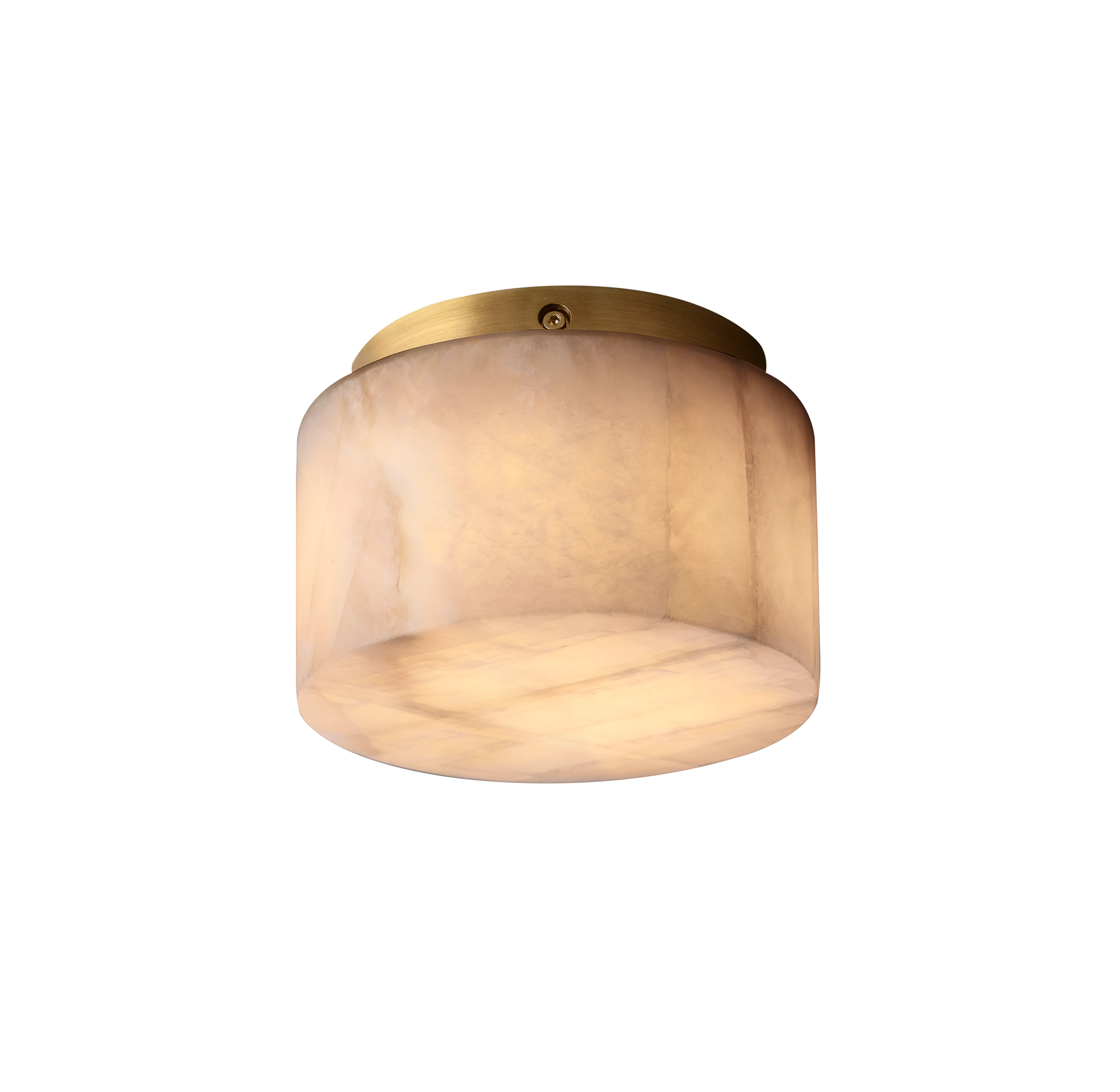 Rivage Alabaster Minimalist Ceiling Light T2172