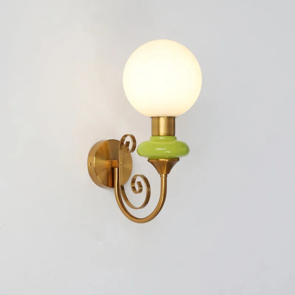 Elegant Wall Lamp with Sculptural Glow and Architectural Form S220