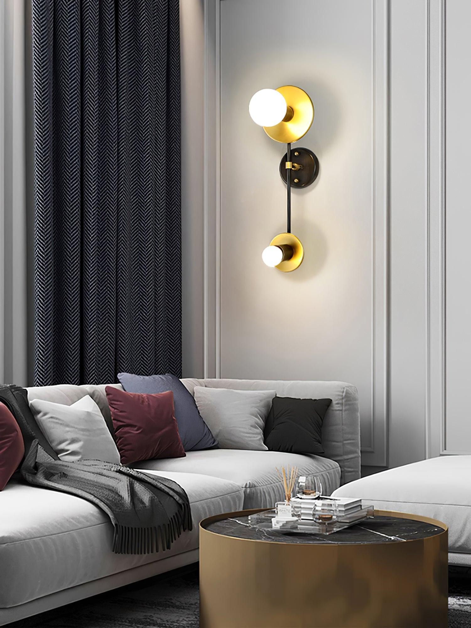 Simple Crystal Bubble Wall Light M477