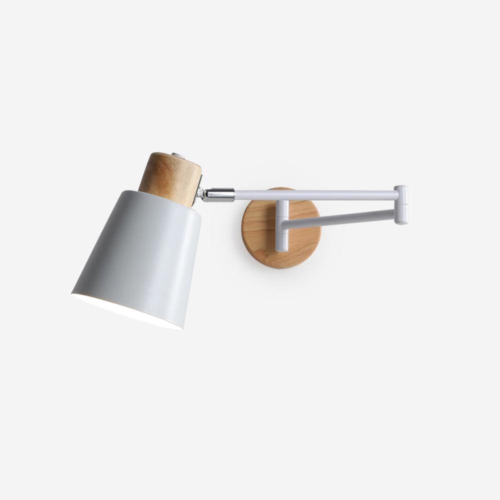 Wooden Adjustable Wall Lamp M291