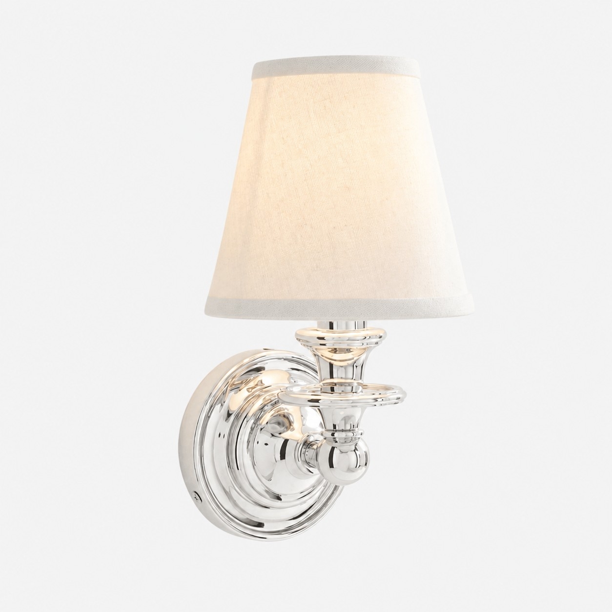 Kalvora Fabric Shade Wall Sconce - Stylish Modern Light for Bedroom T090