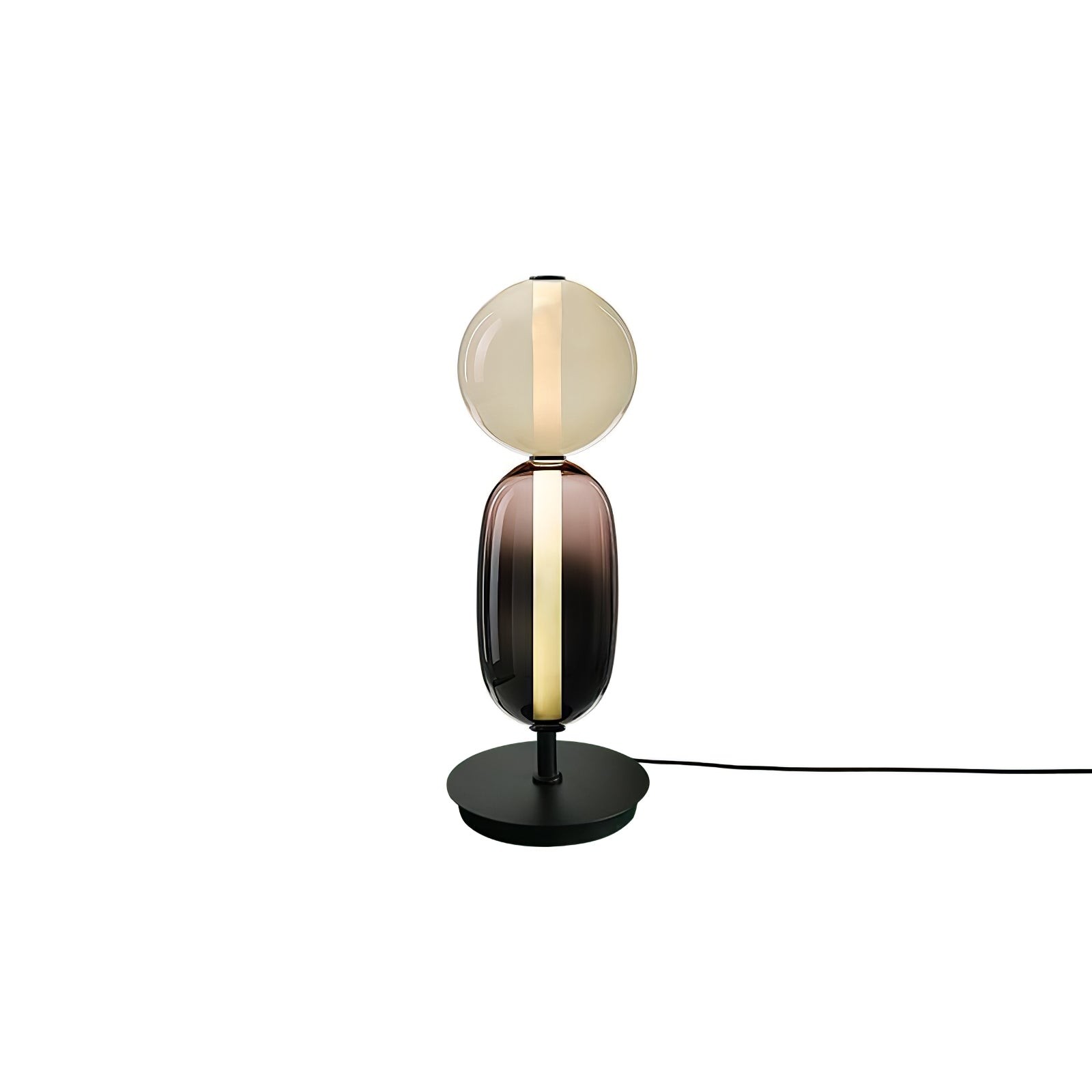 Nordic Minimalist Creative Luxury Gourd Glass Table Lamp M382