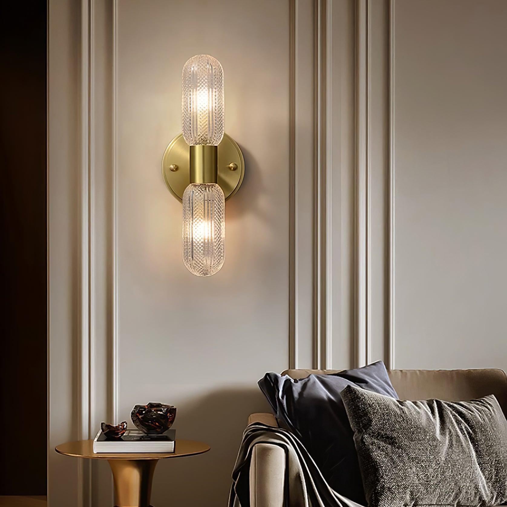 Light Luxury Glass Wall Lamp P043