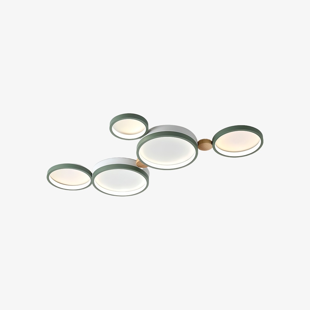 Modern LED Ceiling Lamp - Multi-Branch Design in Nordic Style for Living Room S381