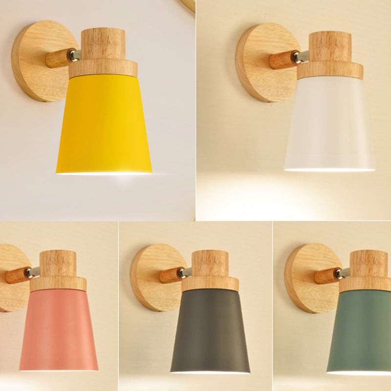 Swivel Conical Macaron Wall Light S39
