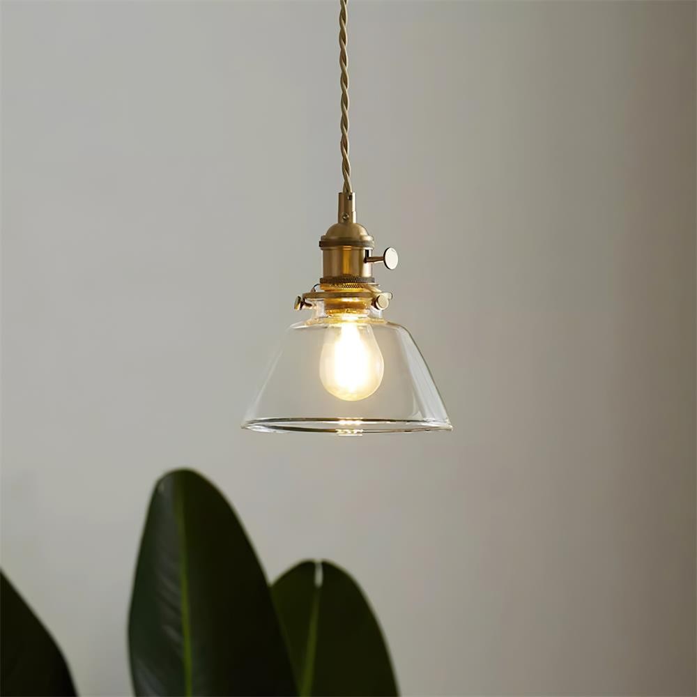 Jasmine Glass Pendant Lamp P025