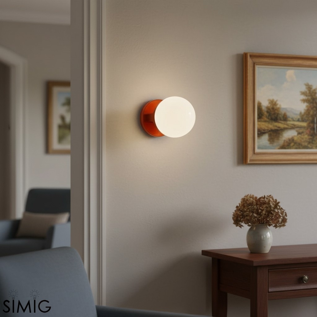 Nebulon Contemporary Ceramic Wall Light — Decorative Indoor Lighting S343