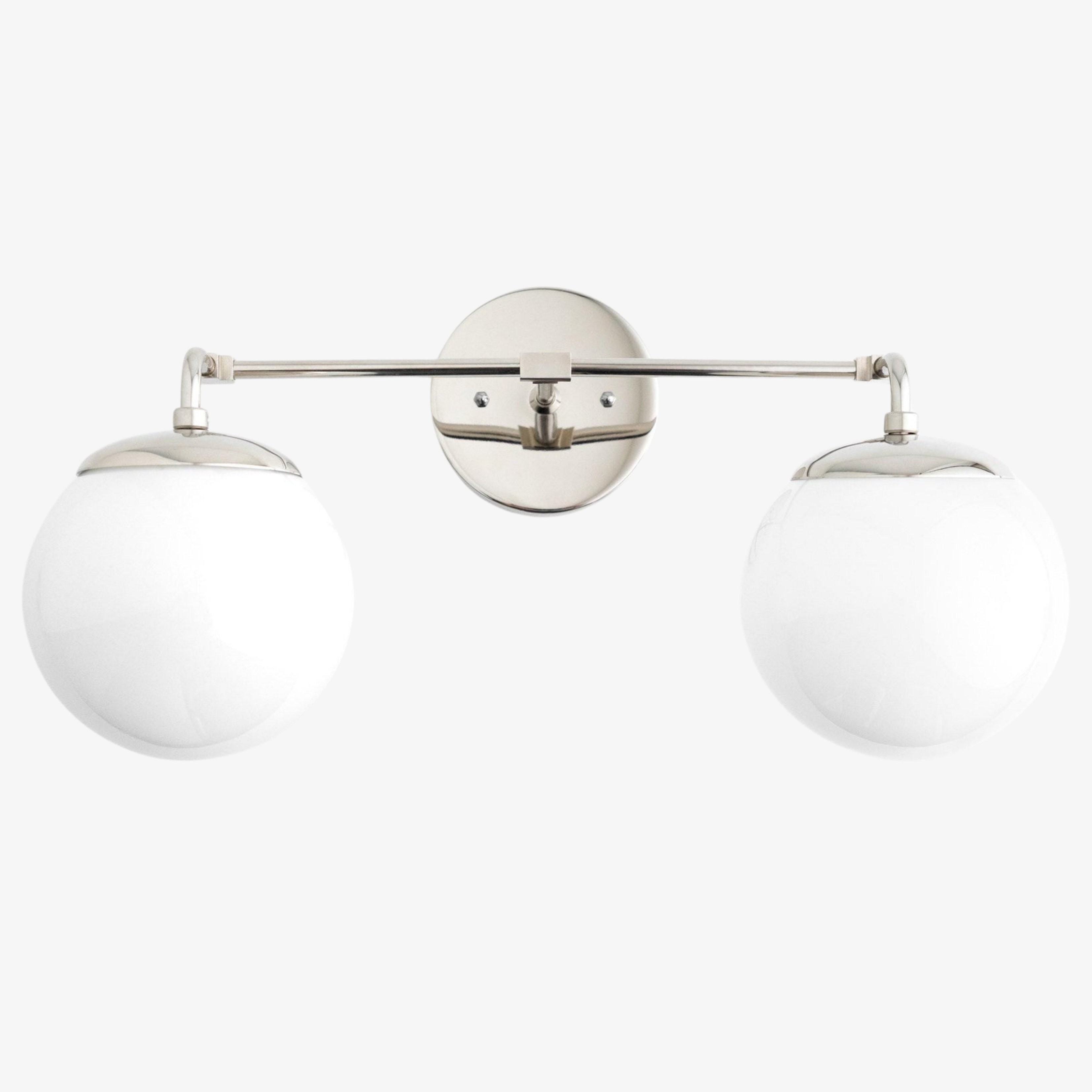 Glorica Glass Wall Sconce - Modern Vintage Vanity Light Fixture T376