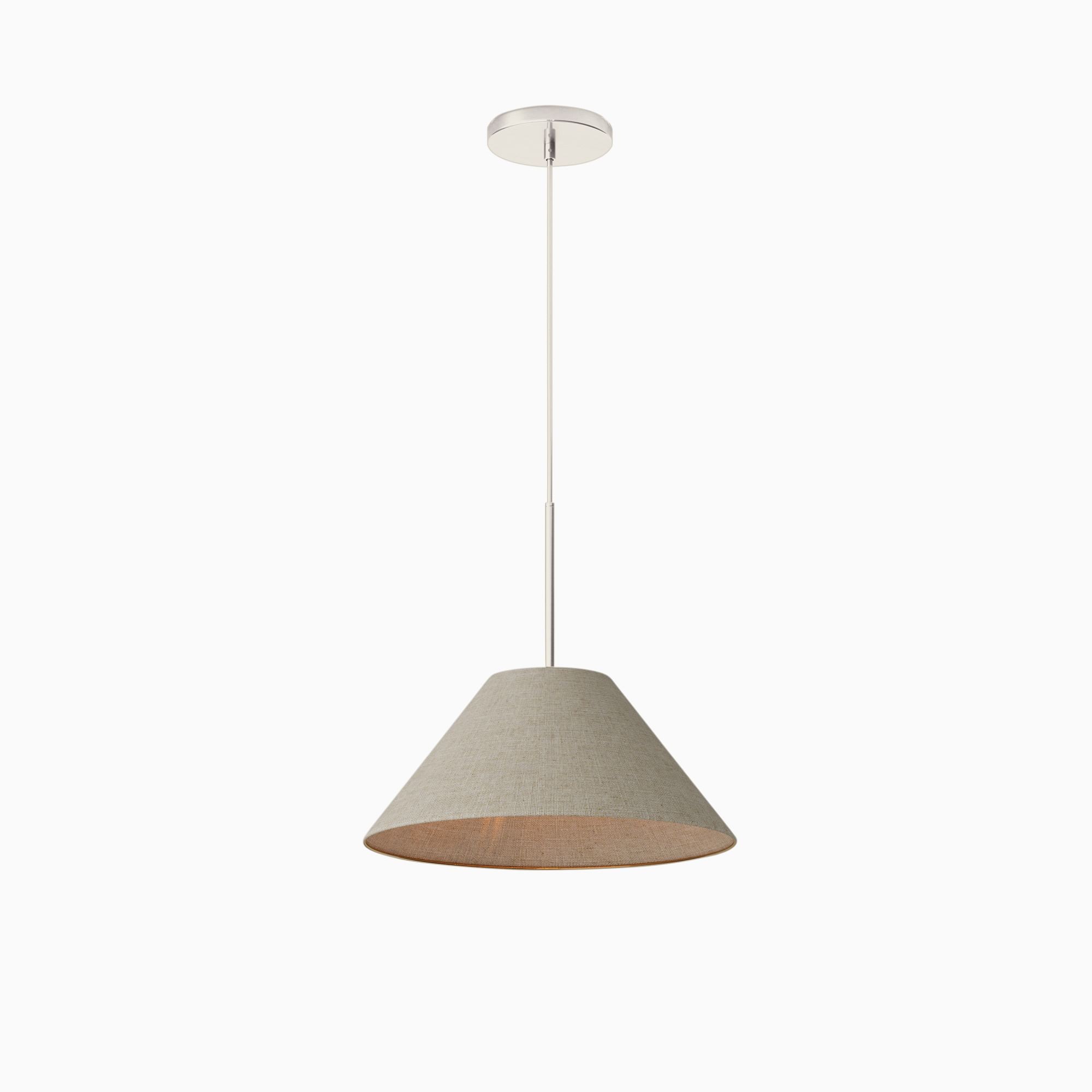 Conica Clean Line Glass Cone Pendant Fixture - Modern Bar Counter T104