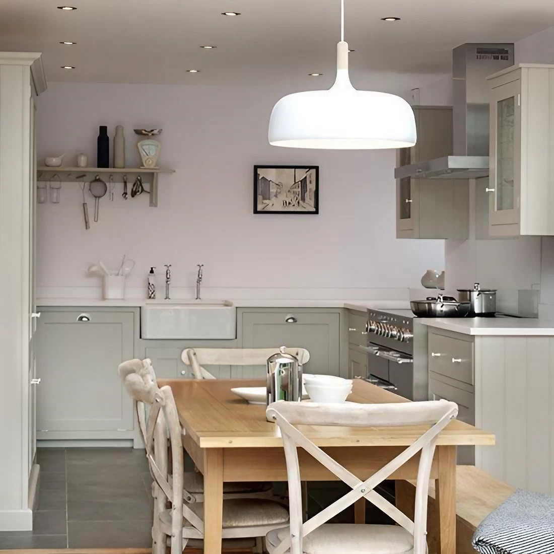 Scandinavian Acorn Pendant Light S35