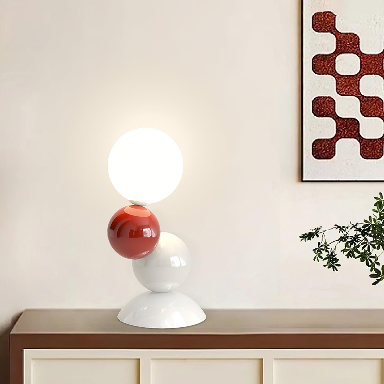 Colorful Design Acrylic Ball Table Lamp M101