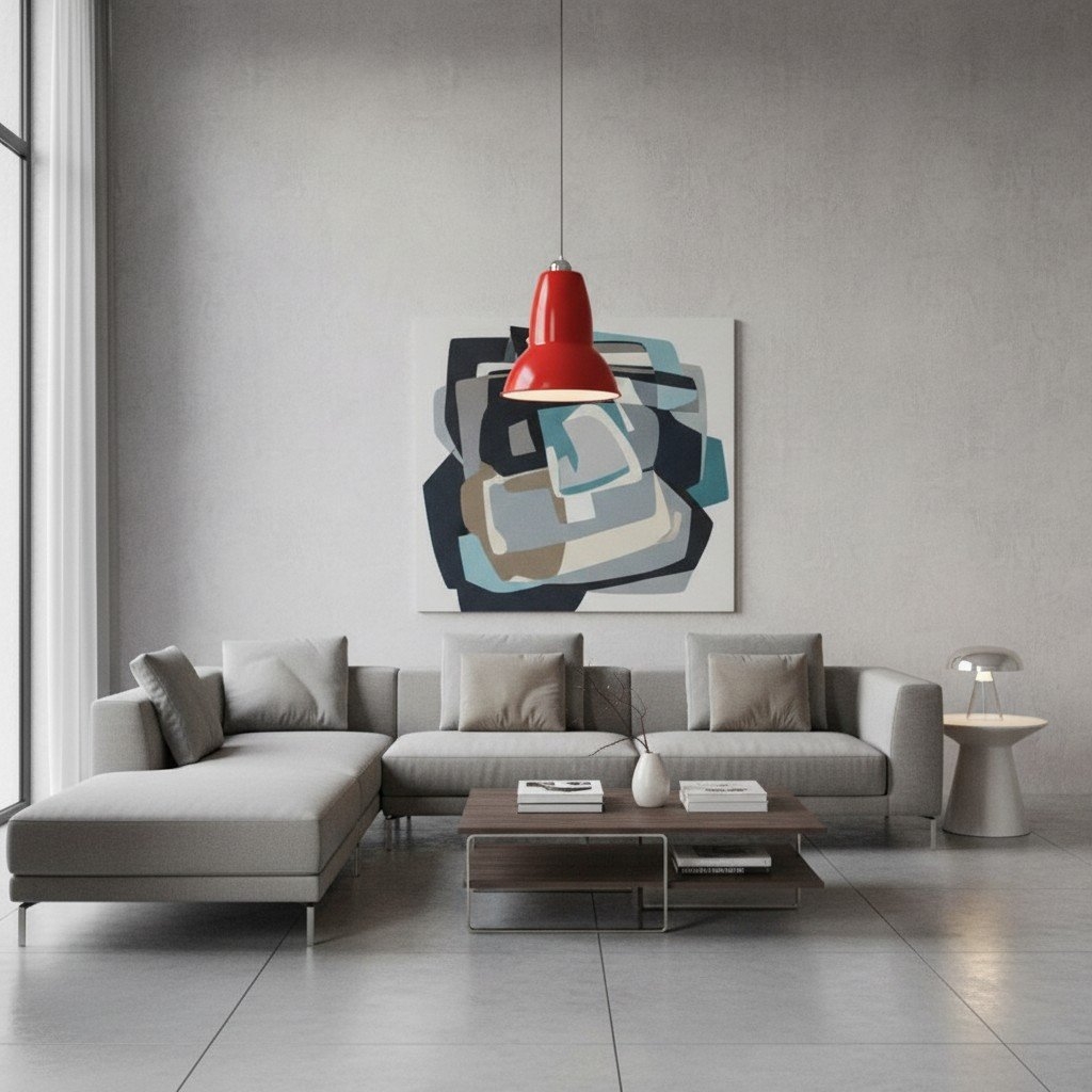 Modryx Simple Metal Hanging Lamp - Timeless Light for Home T548